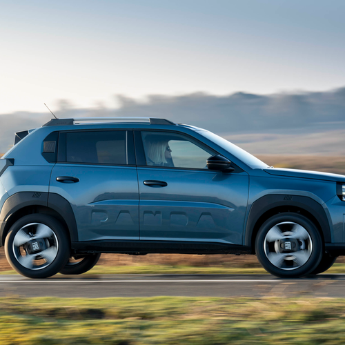 2025 Fiat Panda Hybrid La Prima UK Version Side View