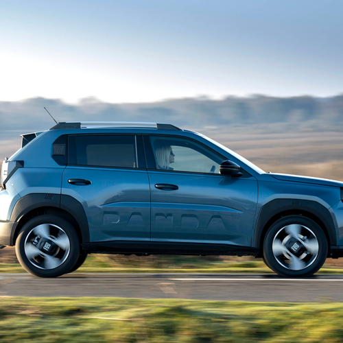 2025 Fiat Panda Hybrid La Prima UK Version Side View