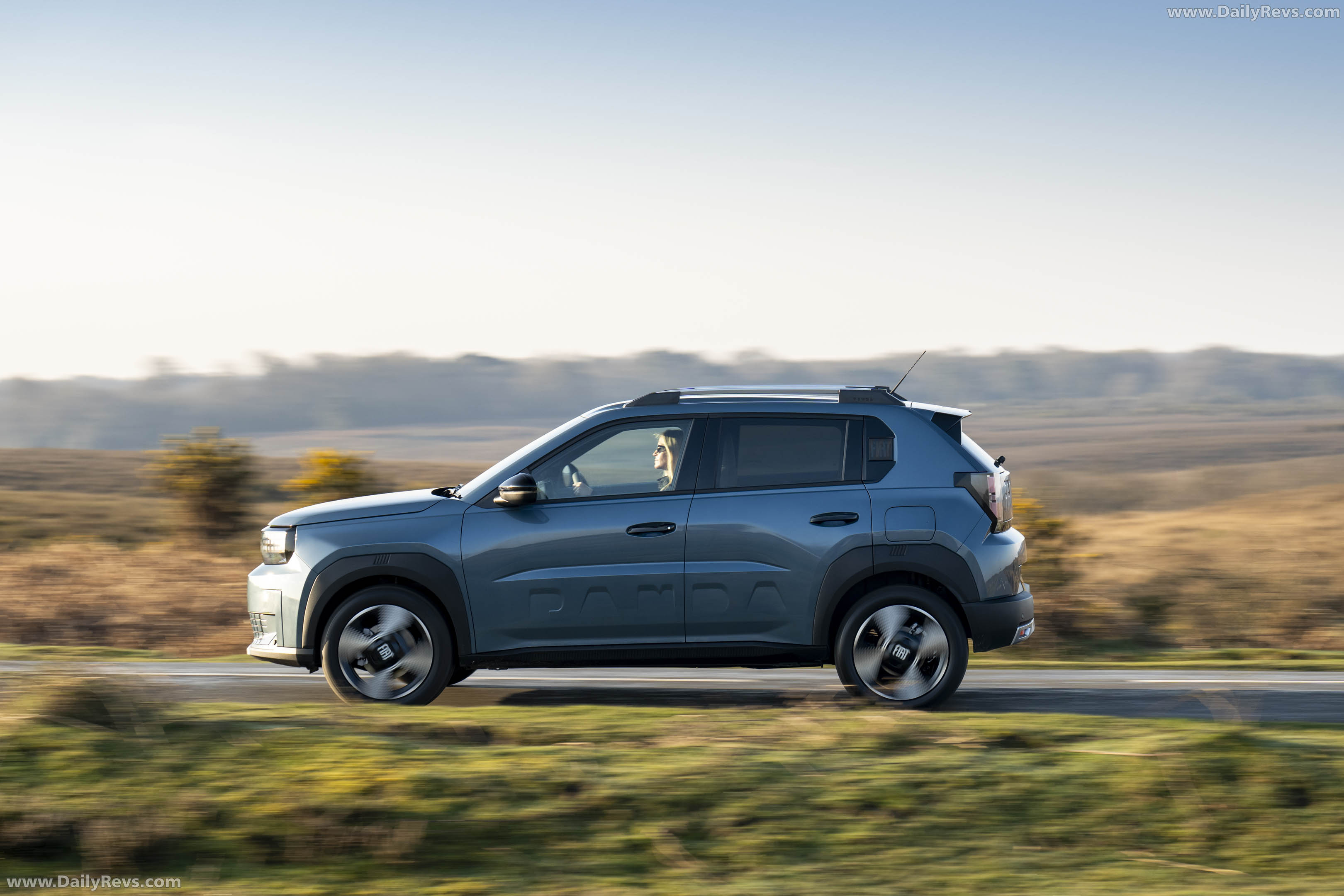 2025 Fiat Panda Hybrid La Prima UK Version Side View