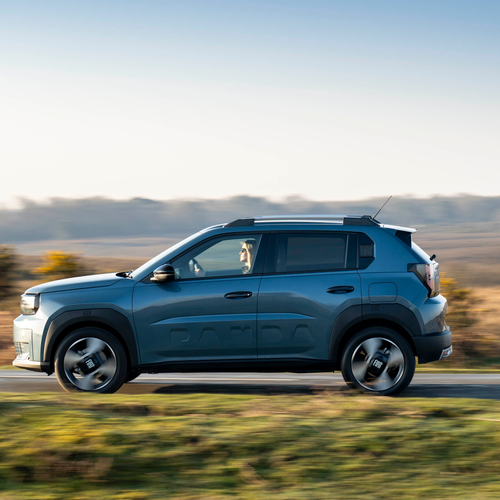 2025 Fiat Panda Hybrid La Prima UK Version Side View