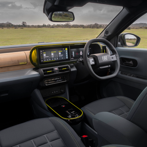 2025 Fiat Panda Hybrid La Prima UK Version Interior