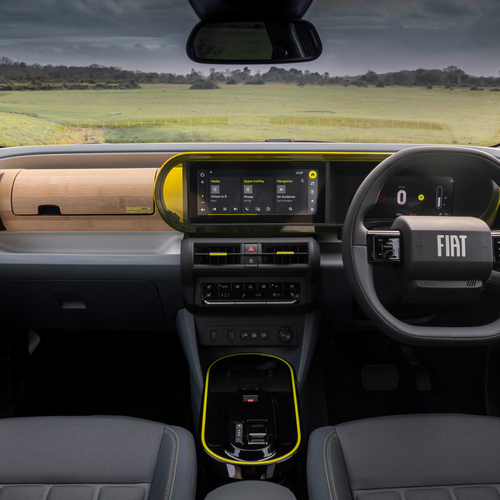 2025 Fiat Panda Hybrid La Prima UK Version Interior