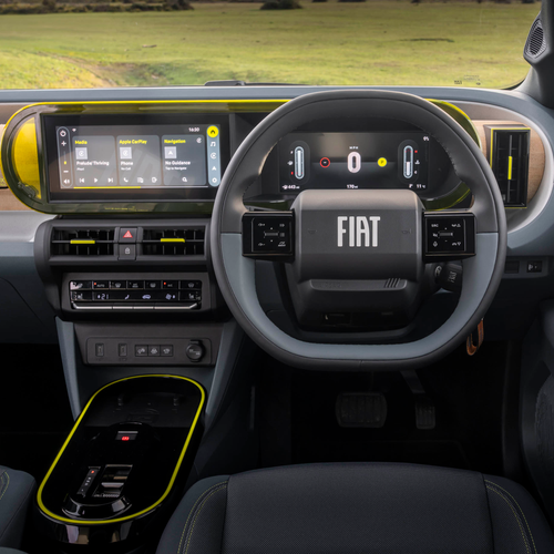 2025 Fiat Panda Hybrid La Prima UK Version Interior