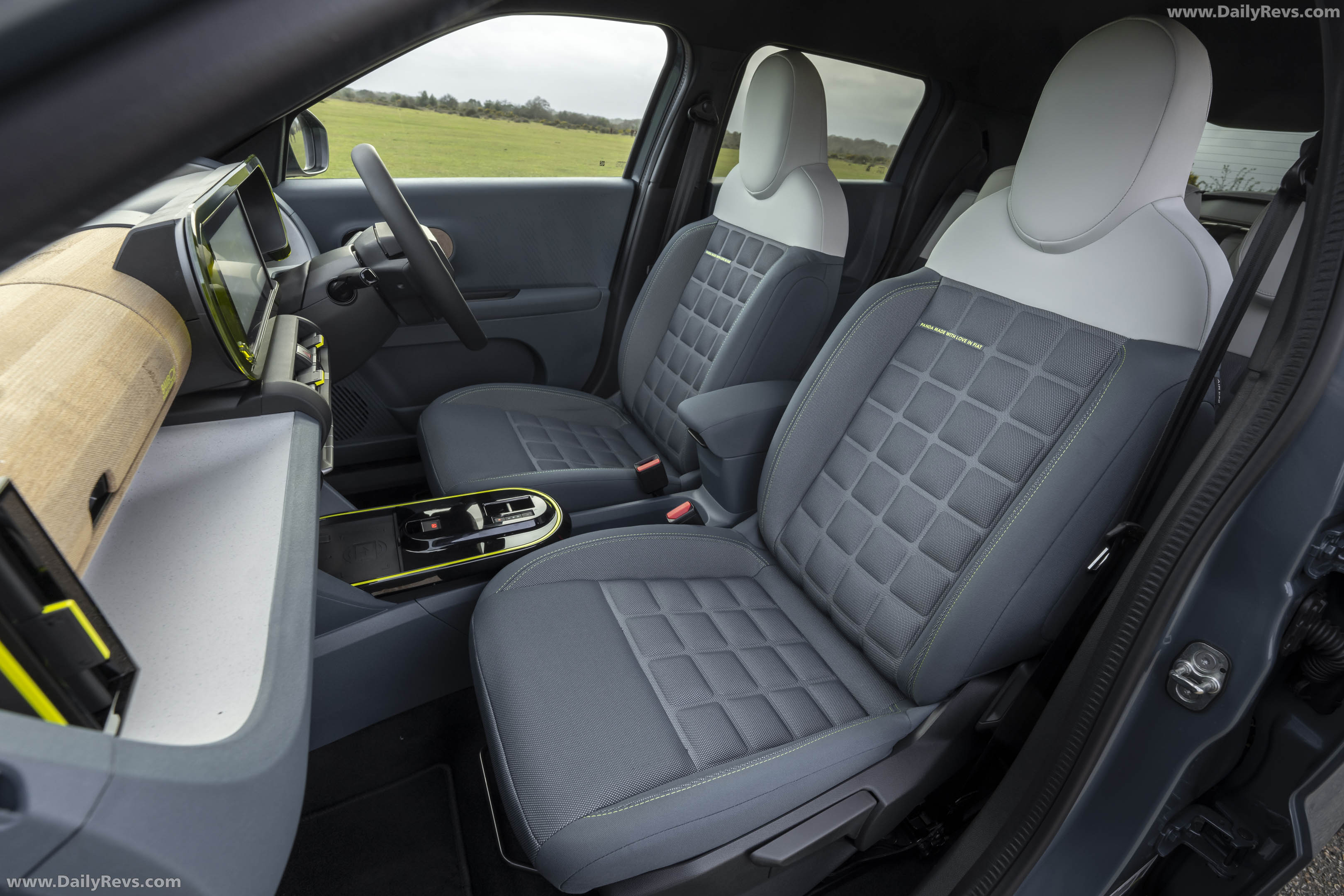 2025 Fiat Panda Hybrid La Prima UK Version Interior