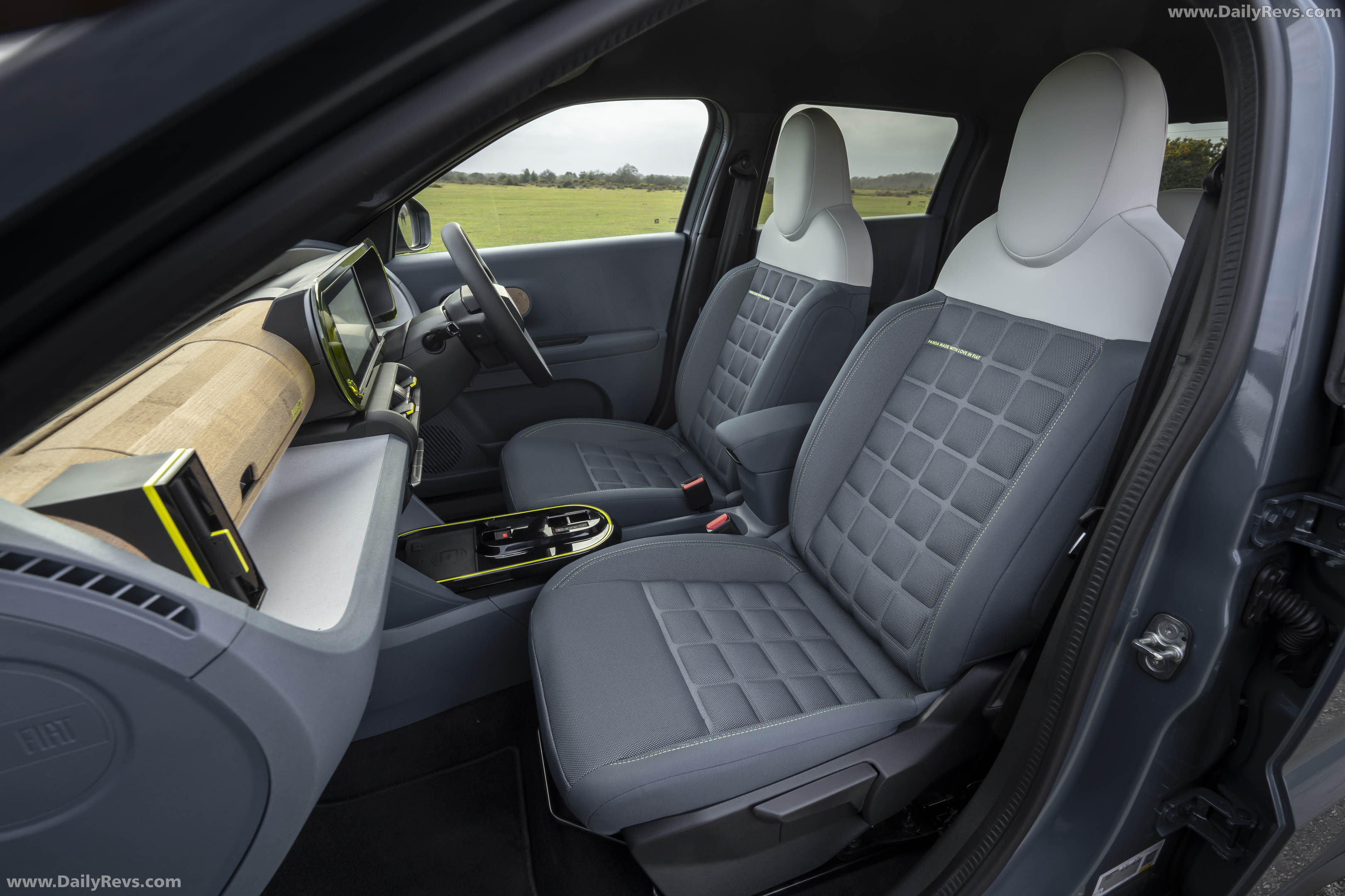 2025 Fiat Panda Hybrid La Prima UK Version Interior