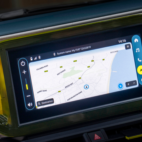 2025 Fiat Panda Hybrid La Prima UK Version Interior