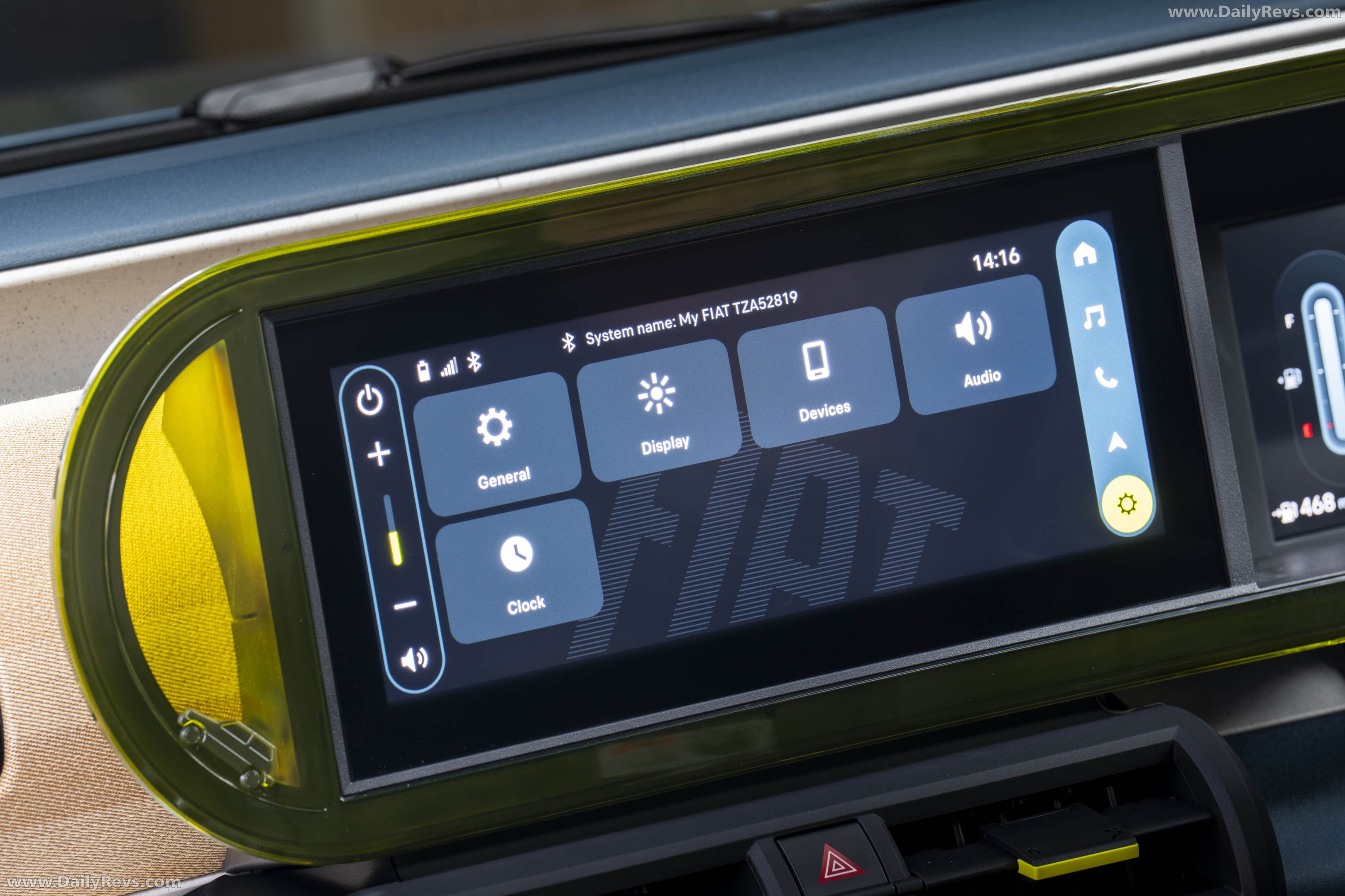 2025 Fiat Panda Hybrid La Prima UK Version Interior