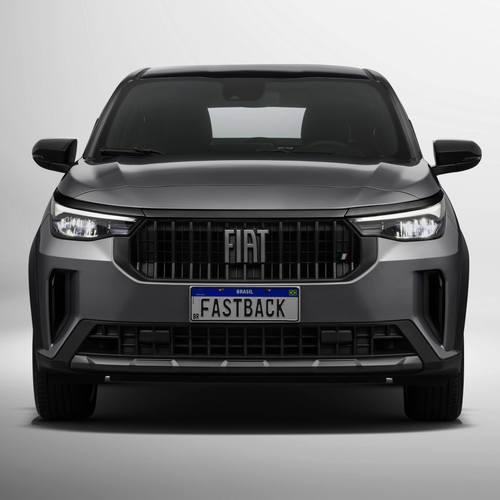 2026 Fiat Fastback Black Motion Front View