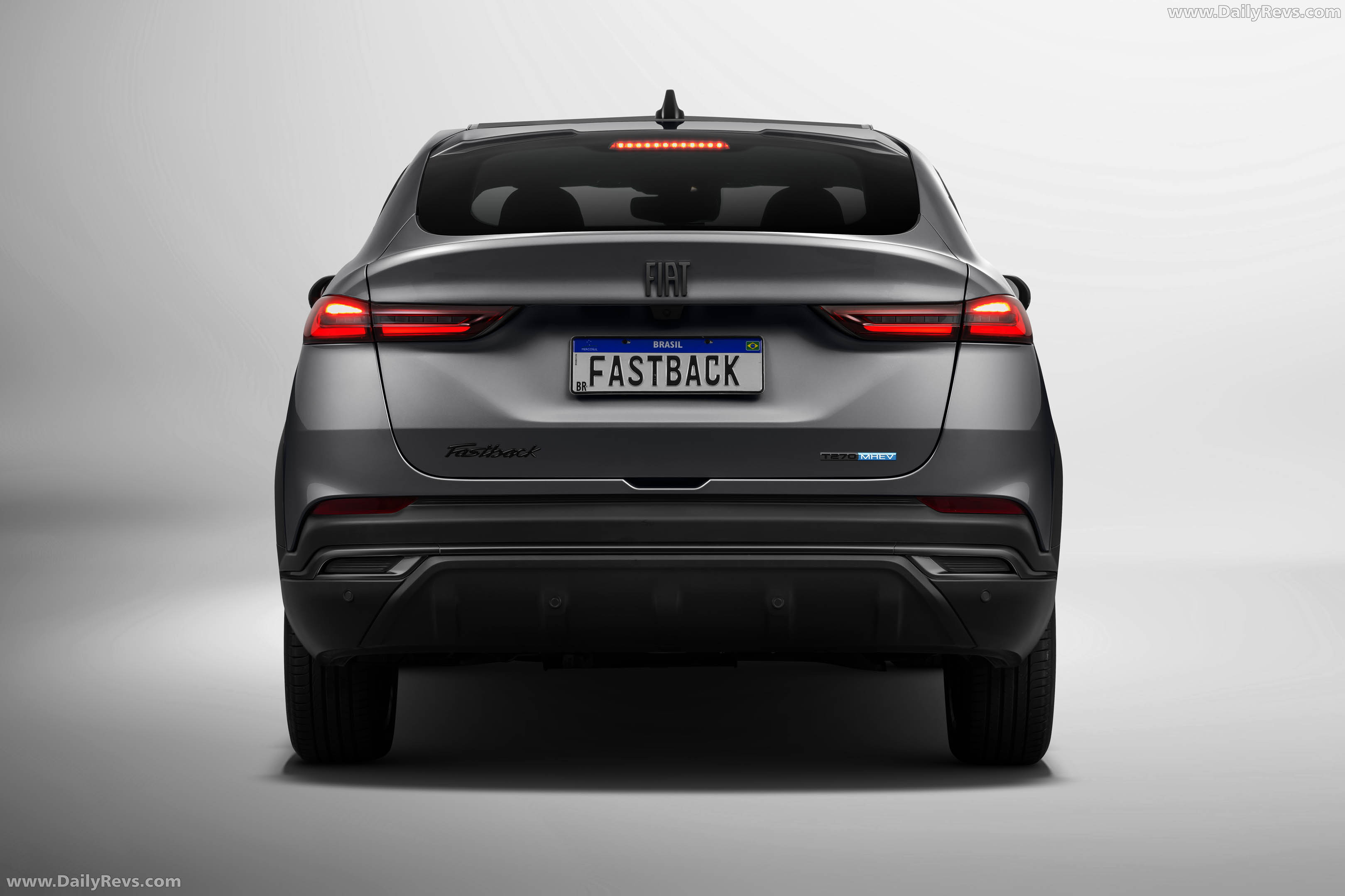 2026 Fiat Fastback Black Motion Rear View