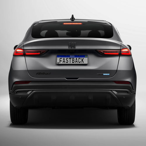 2026 Fiat Fastback Black Motion Rear View