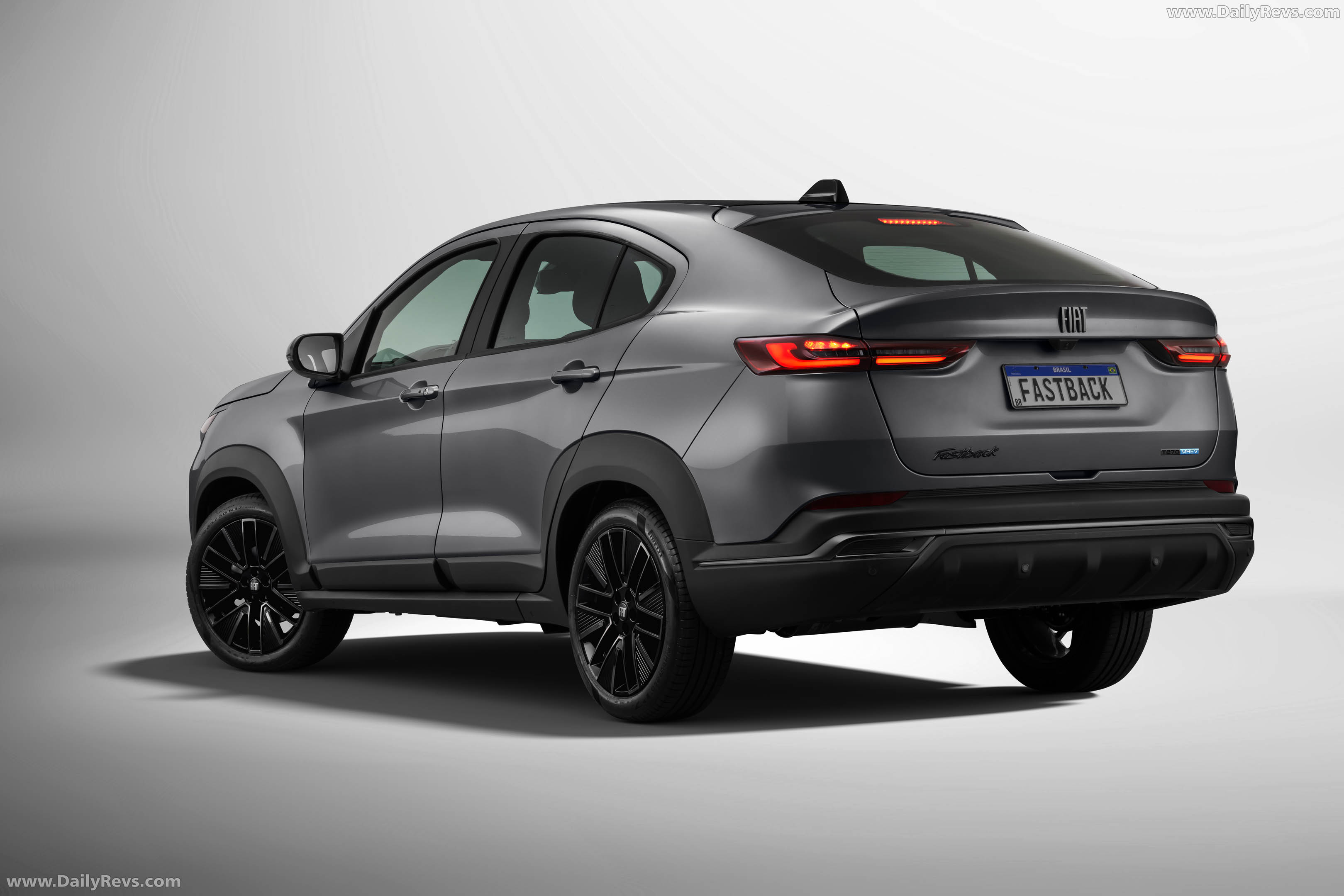 2026 Fiat Fastback Black Motion Rear View