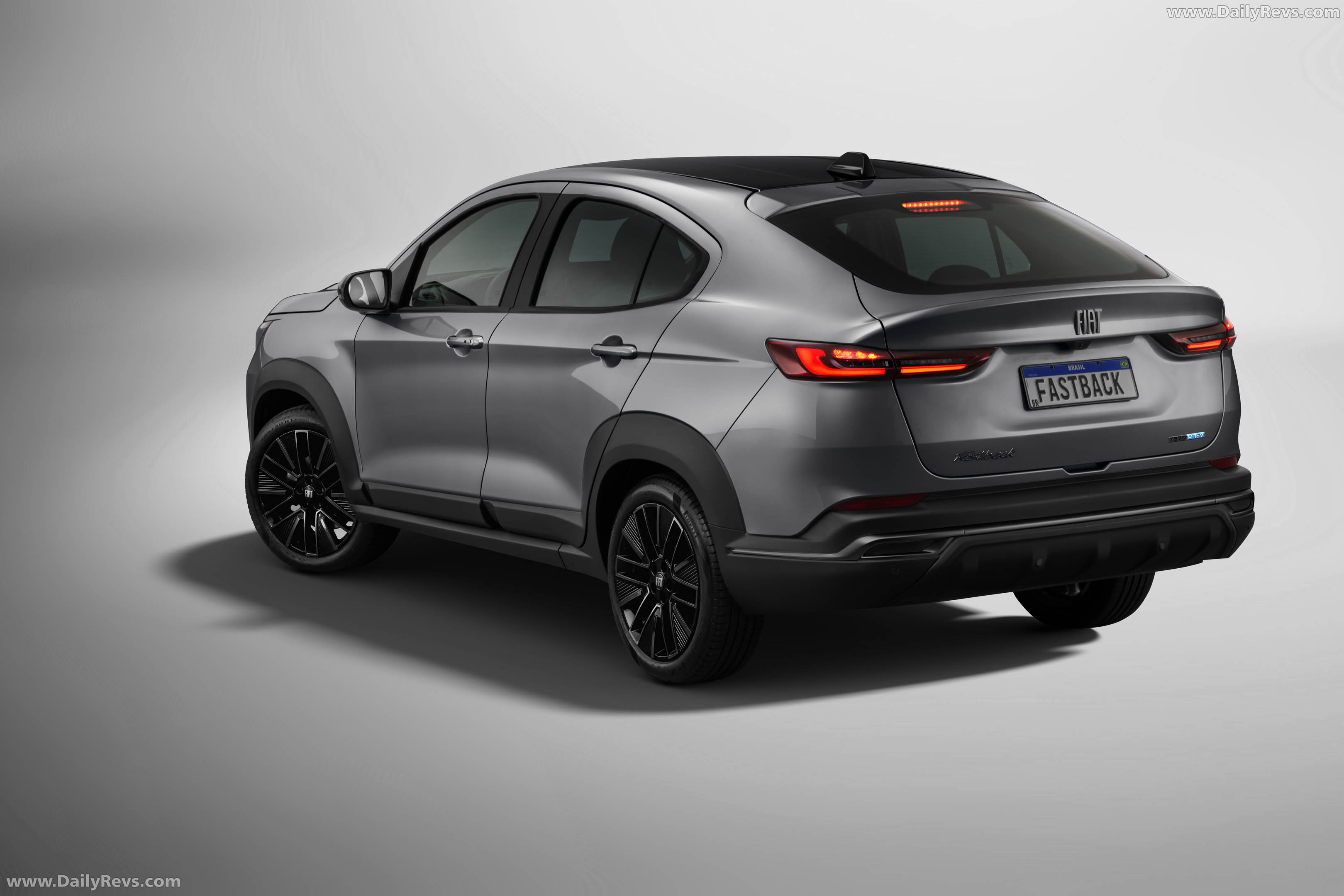 2026 Fiat Fastback Black Motion Rear View