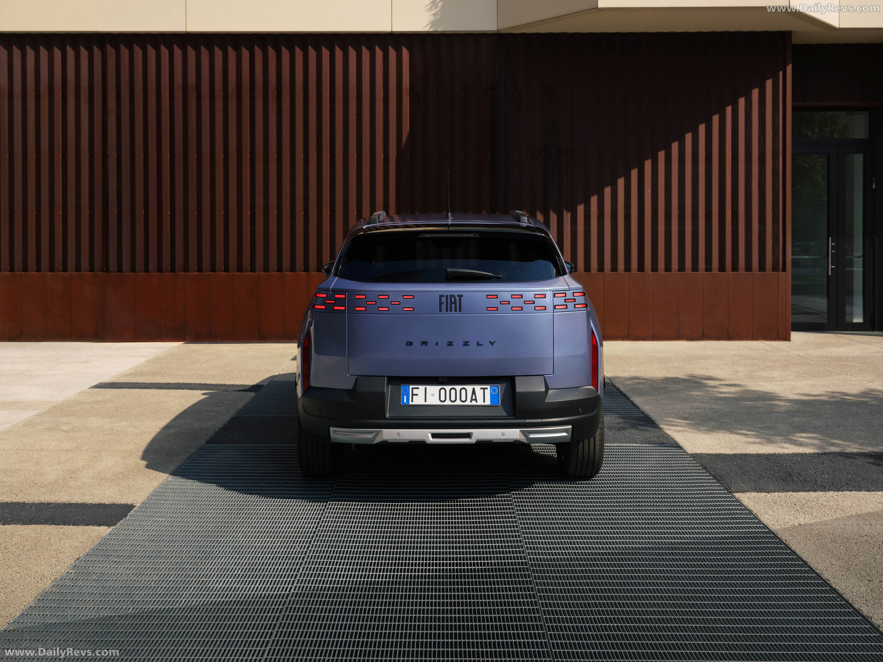 2027 Fiat Grizzly Rear View