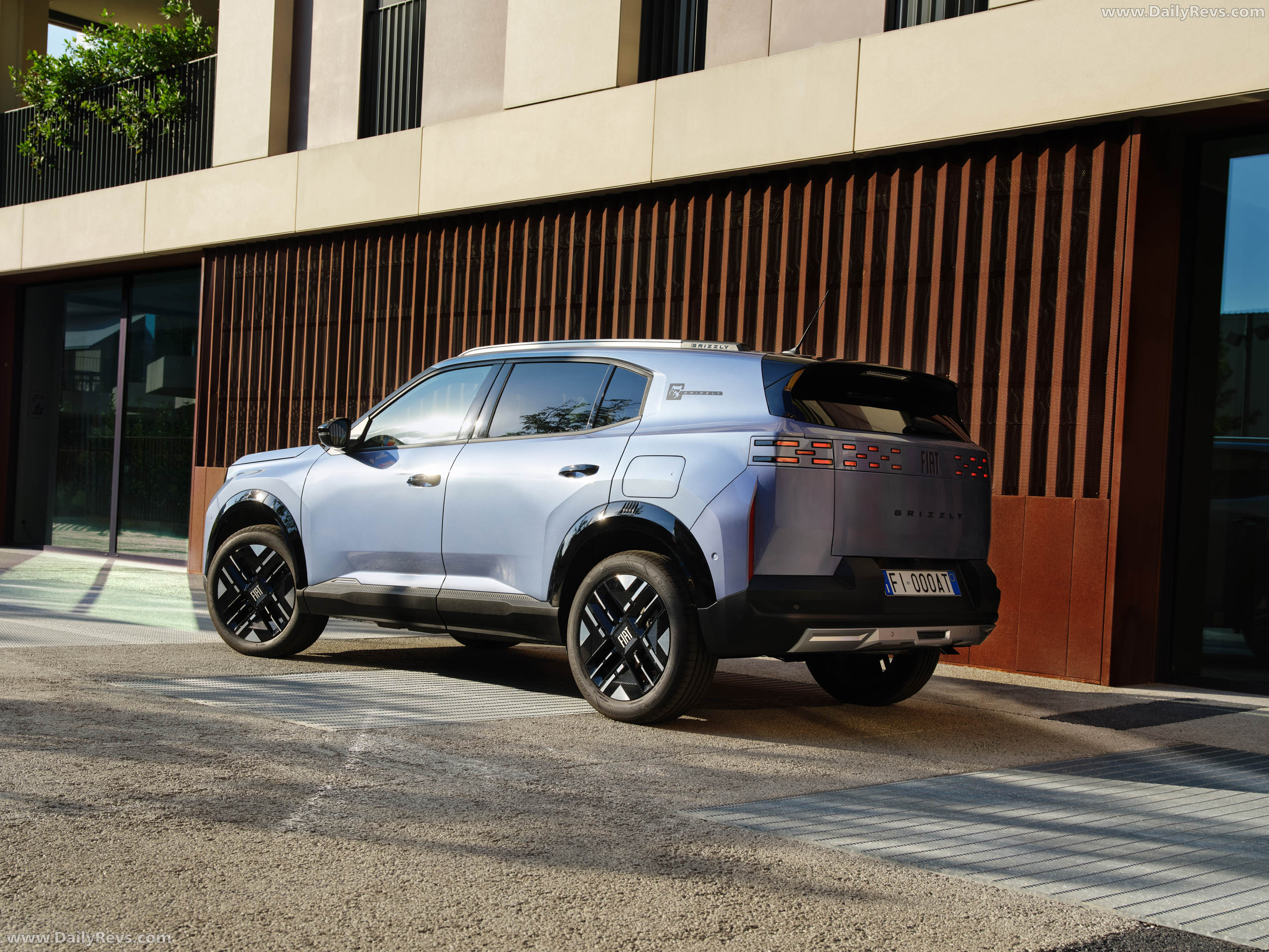 2027 Fiat Grizzly Rear View