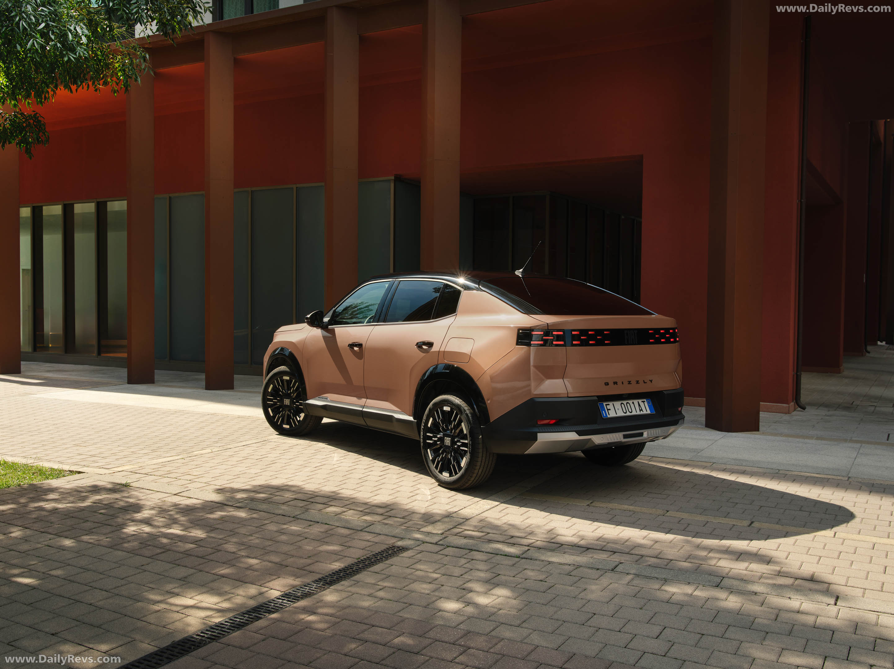 2027 Fiat Grizzly Fastback Rear View