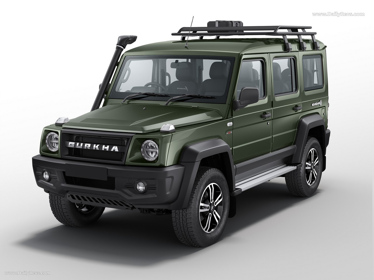 2024 Force Motors Gurkha 5-door Front View