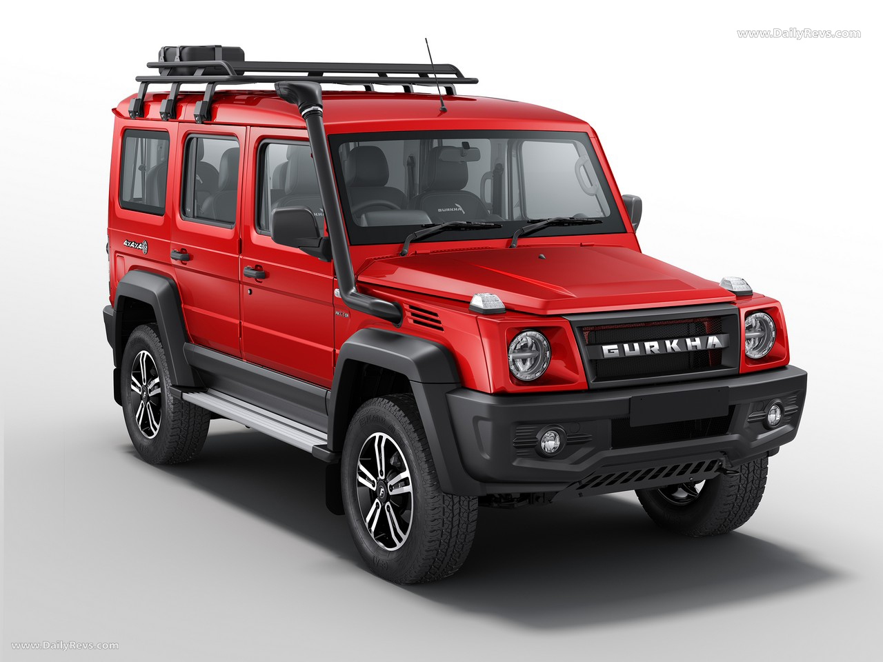 2024 Force Motors Gurkha 5-door Front View