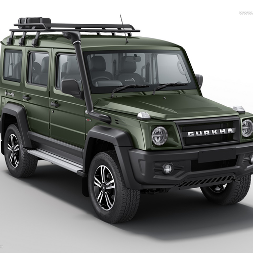 2024 Force Motors Gurkha 5-door Front View