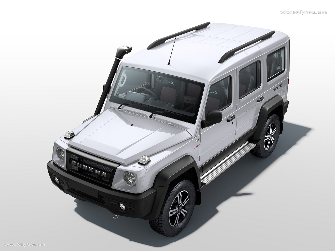 2024 Force Motors Gurkha 5-door Top View