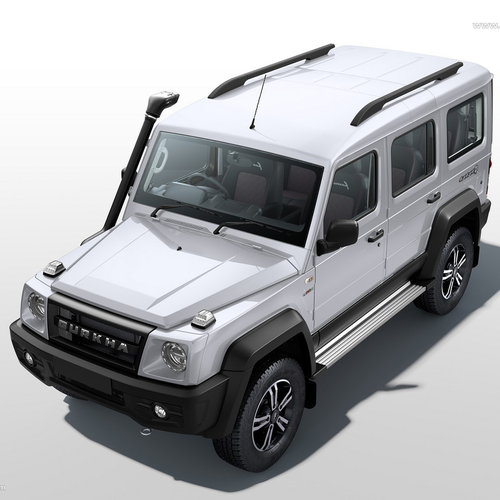2024 Force Motors Gurkha 5-door Top View