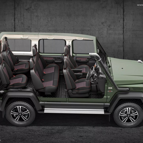 2024 Force Motors Gurkha 5-door Interior