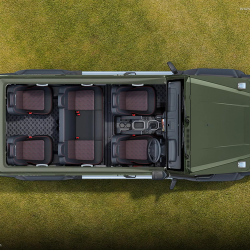 2024 Force Motors Gurkha 5-door Interior