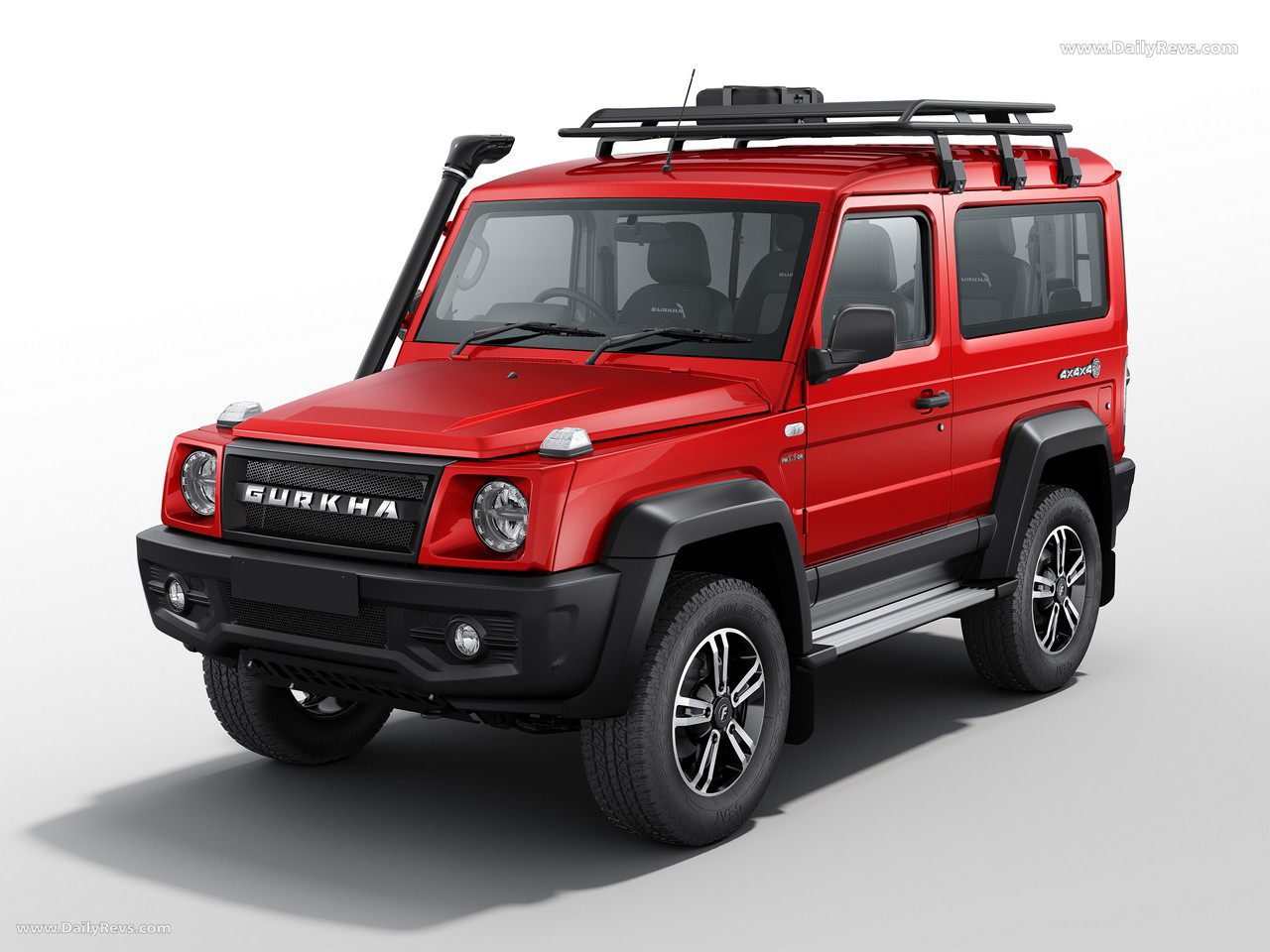 2024 Force Motors Gurkha 3-door Front View
