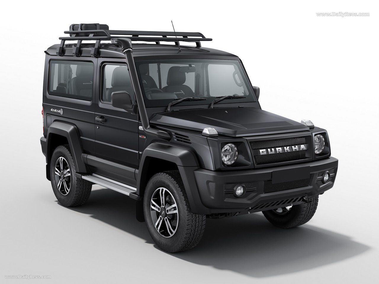 2024 Force Motors Gurkha 3-door Front View