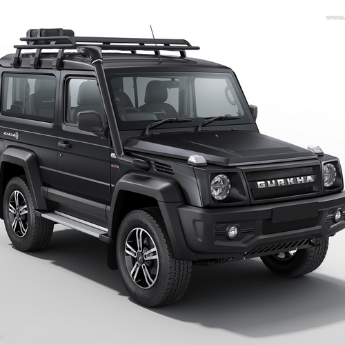 2024 Force Motors Gurkha 3-door Front View