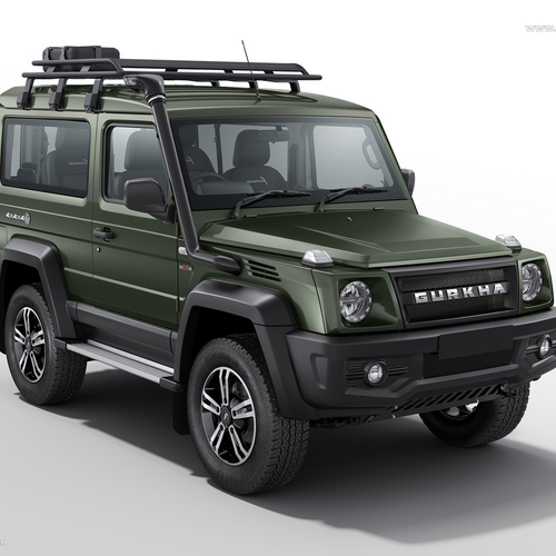 2024 Force Motors Gurkha 3-door Front View