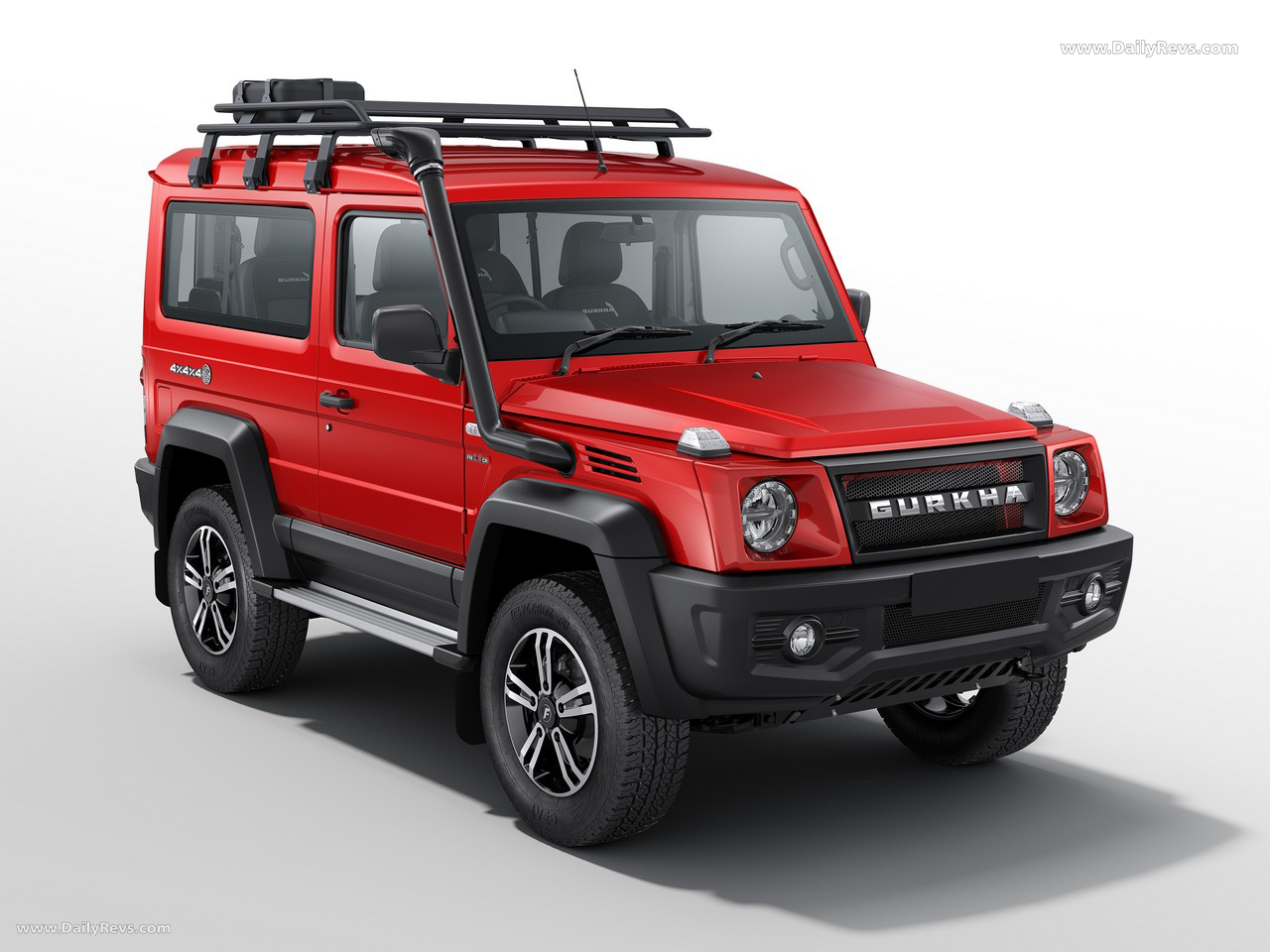 2024 Force Motors Gurkha 3-door Front View