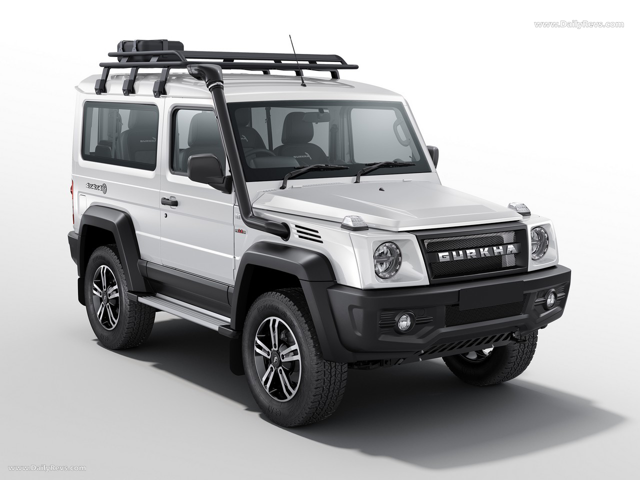 2024 Force Motors Gurkha 3-door Front View
