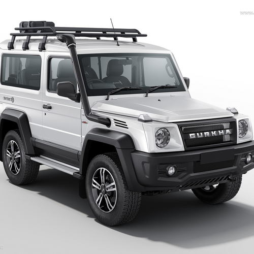 2024 Force Motors Gurkha 3-door Front View