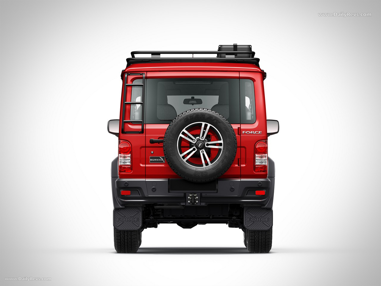 2024 Force Motors Gurkha 3-door Rear View