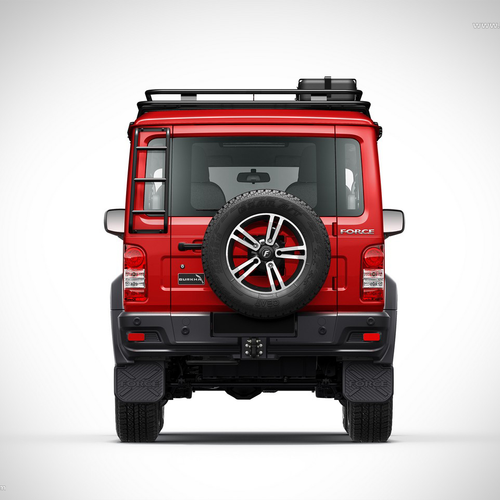2024 Force Motors Gurkha 3-door Rear View
