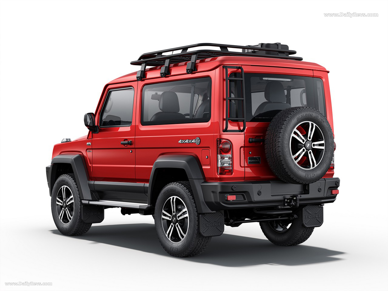 2024 Force Motors Gurkha 3-door Rear View