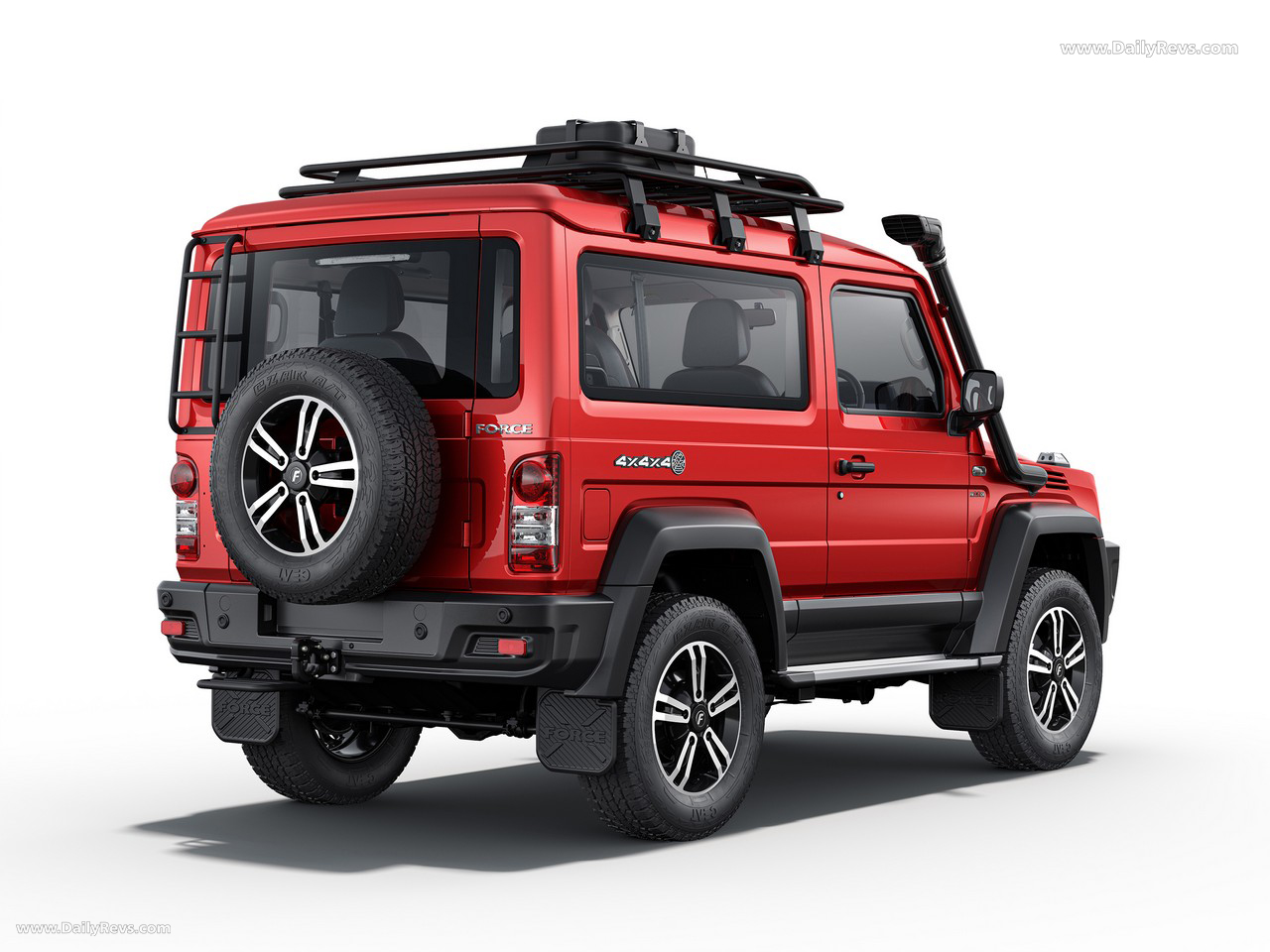 2024 Force Motors Gurkha 3-door Rear View