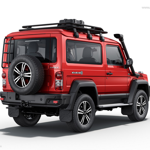 2024 Force Motors Gurkha 3-door Rear View