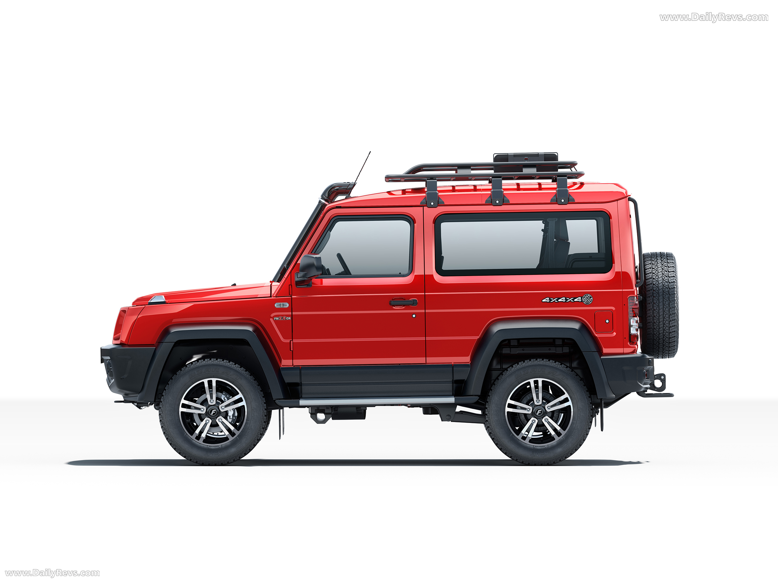 2024 Force Motors Gurkha 3-door Side View