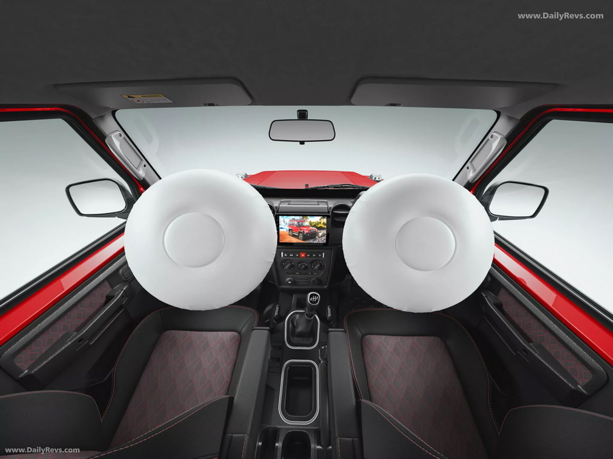 2024 Force Motors Gurkha 3-door Interior