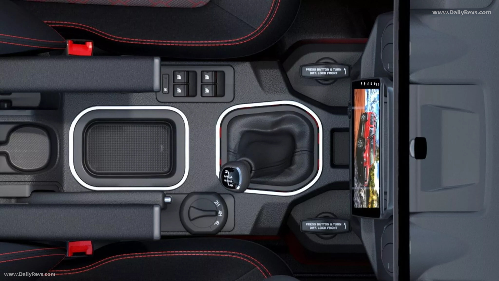 2024 Force Motors Gurkha 3-door Interior