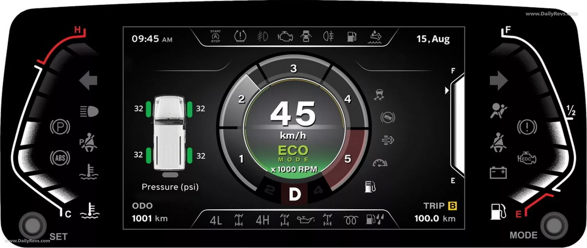 2024 Force Motors Gurkha 3-door Interior