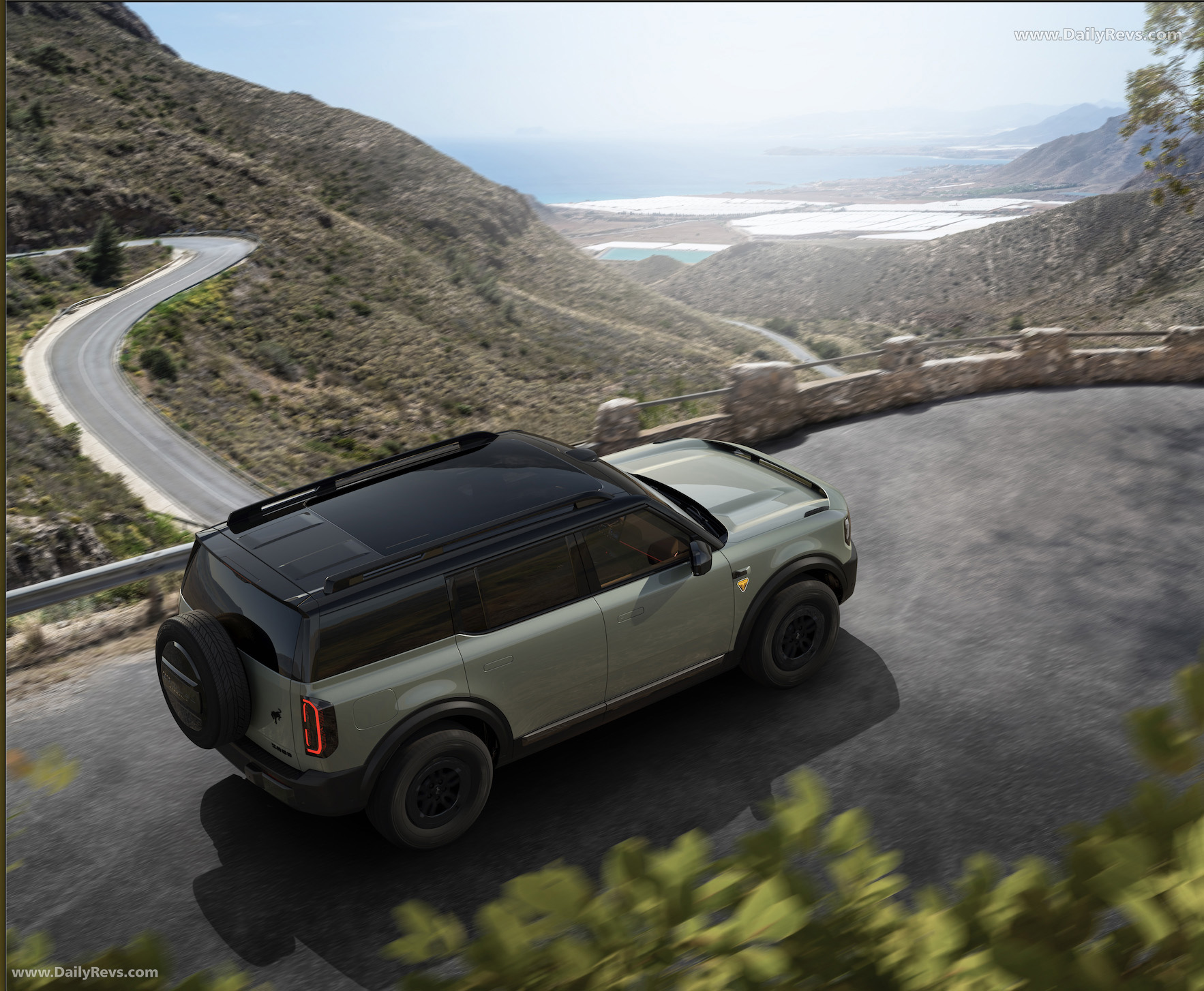 2026 Ford Bronco EV Top View