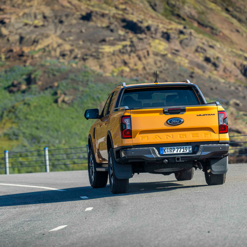 2025 Ford Ranger PHEV Wildtrak Rear View