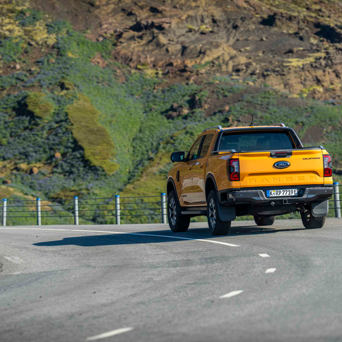 2025 Ford Ranger PHEV Wildtrak Rear View