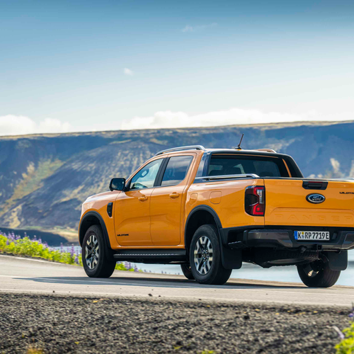 2025 Ford Ranger PHEV Wildtrak Rear View