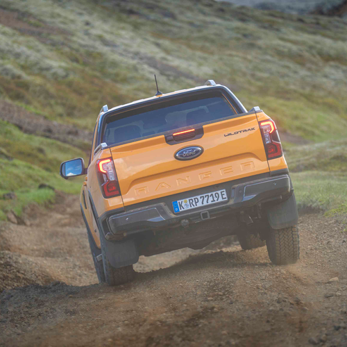 2025 Ford Ranger PHEV Wildtrak Rear View