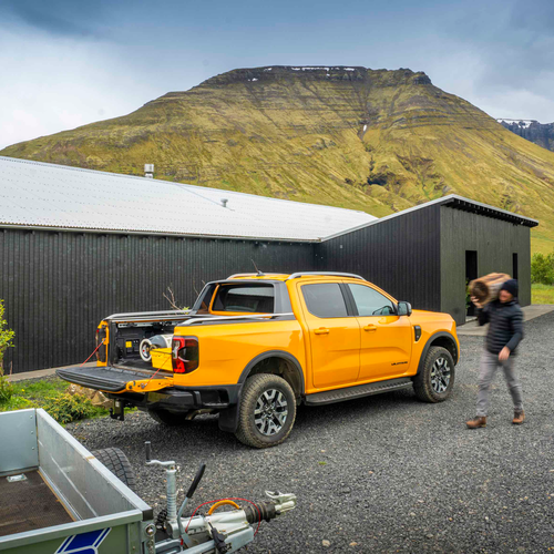 2025 Ford Ranger PHEV Wildtrak Rear View