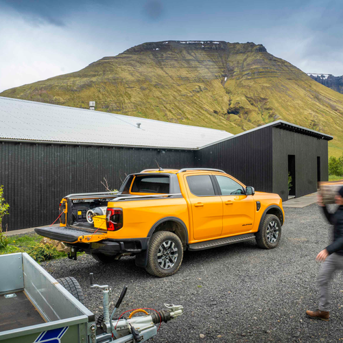 2025 Ford Ranger PHEV Wildtrak Rear View