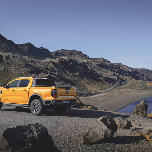 2025 Ford Ranger PHEV Wildtrak Rear View